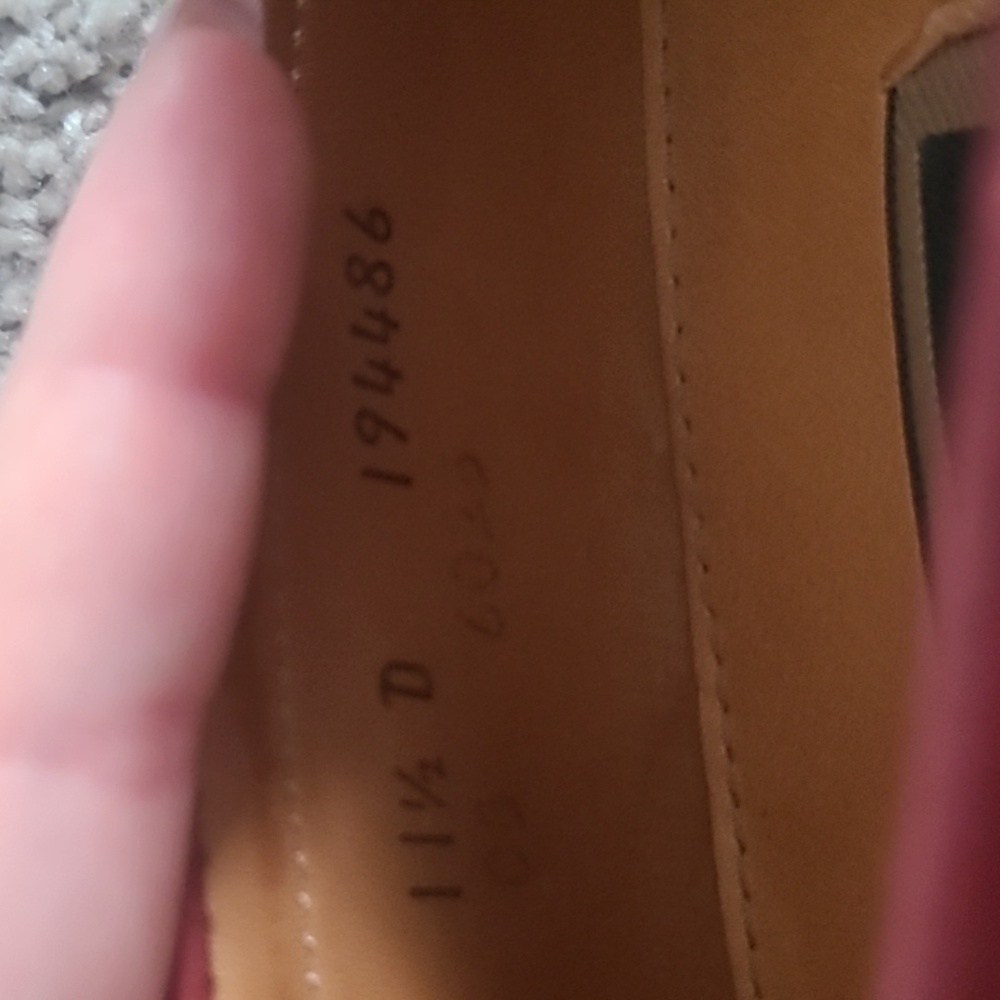 GUC Cole Haan Deep Burgundy Leather Penny Loafers Men 11.5D - Picture 8 of 9